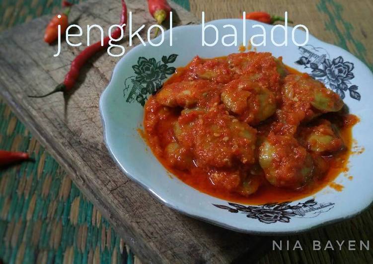 resep lengkap untuk Jengkol balado