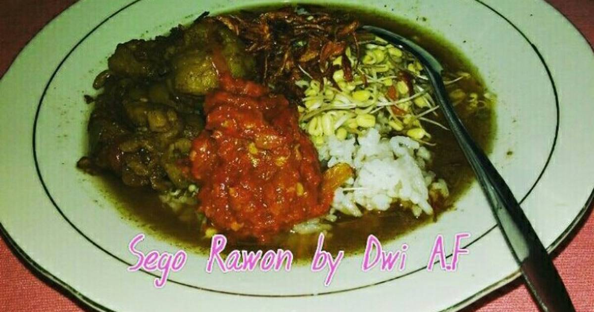 36 resep nasi rawon enak dan sederhana Cookpad