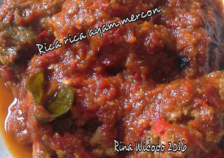 Resep Rica rica ayam mercon Oleh Rina Widodo