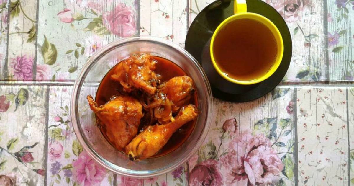 Resep Ayam Masak Mentega Pedas Manis ala suciristiarini