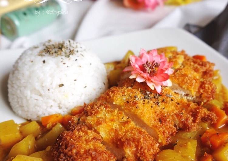 gambar untuk resep makanan Chicken Curry Rice