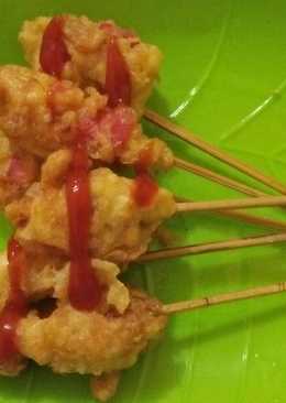 Sate telur gulung ala2