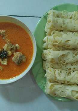 Roti Jala Kuah Kari#