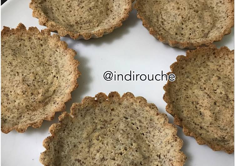 gambar untuk cara membuat Keto Pie Crust