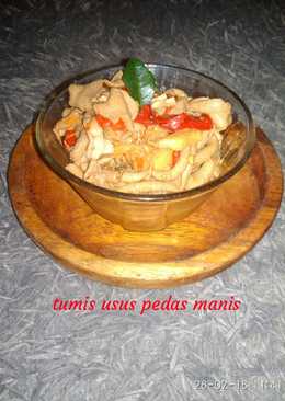 Tumis usus pedas manis