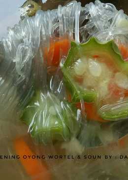 Sayur Bening Oyong Wortel Soun