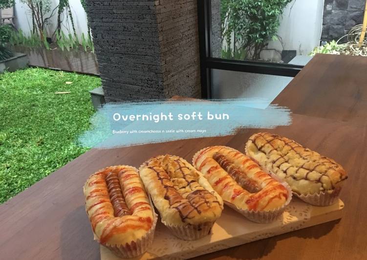 resep lengkap untuk Roti manis(overnight soft bun dough)