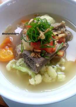 Sop Iga Sapi Sayuran