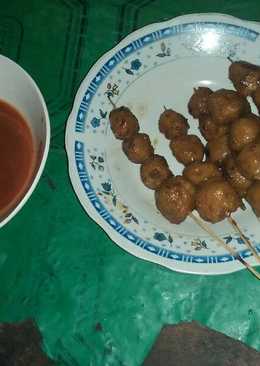 Sate Bakso Bakar