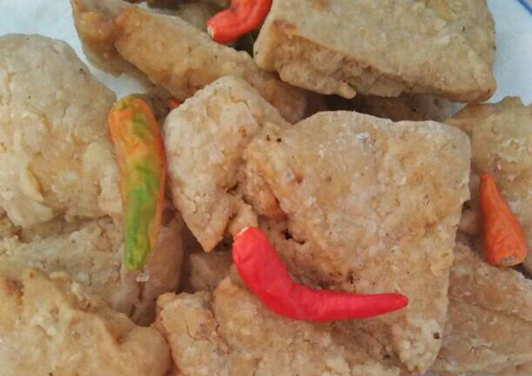 bahan dan cara membuat Tahu Crispy superr kriuk