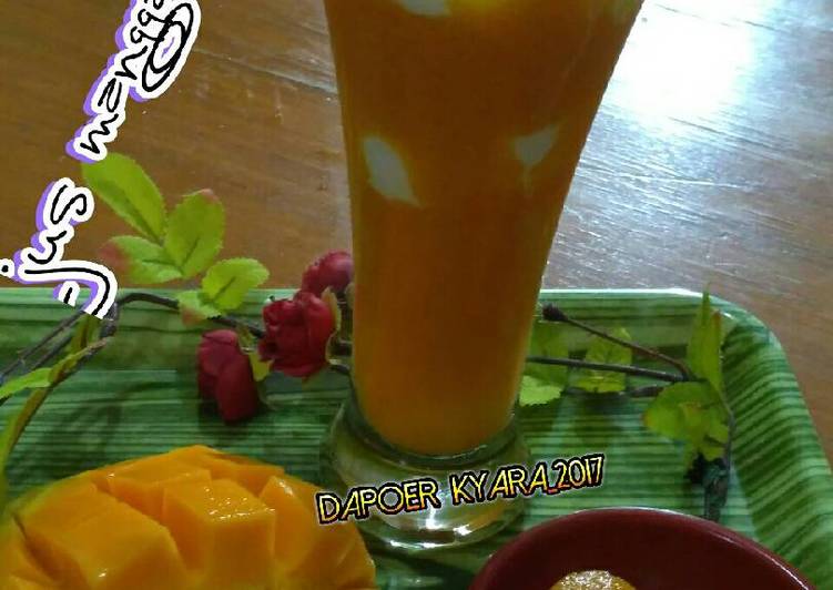 resep ??Jus mangga kekinian: _King Mango kw_??