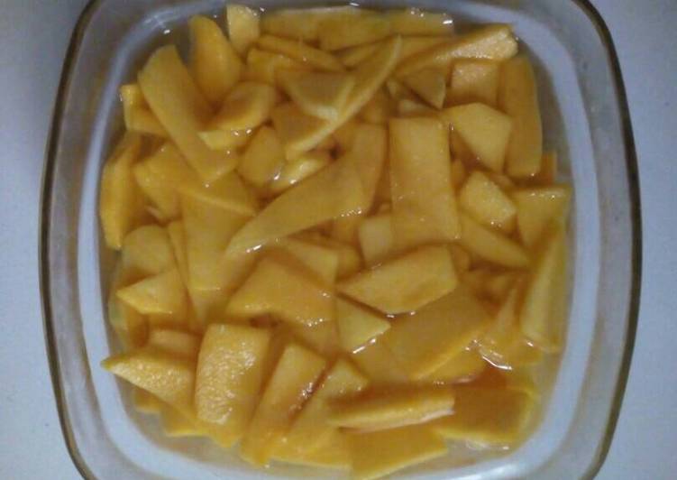 resep Manisan Mangga