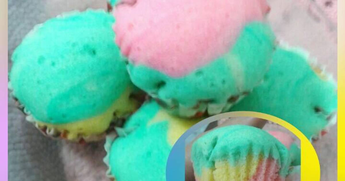 Resep Bolu Kukus Rainbow Mingkem Resep Bolu Kukus Rainbow Mingkem
