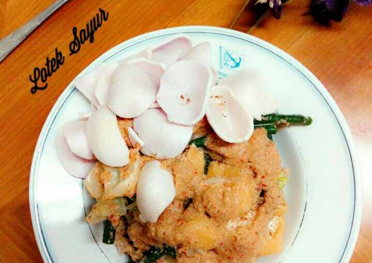 resep masakan ? Lotek / pecel Sayur ?