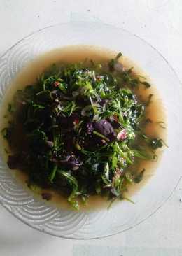 Sayur selada air pleeuss jamur kuping hitam/Lember