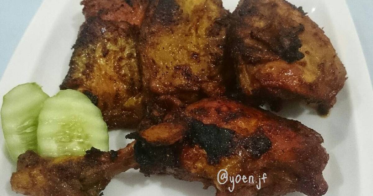 Resep Ayam Bakar Kecap ala yuyun jufianah