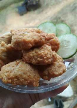 Perkedel ayam wortel