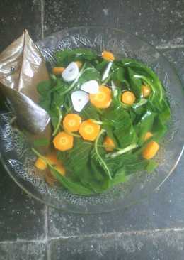 Sayur bayam bening