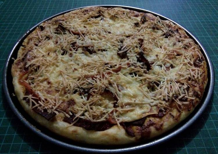 Resep Pizza praktis (source : jtt) oleh Pawon Bunda Nisa 