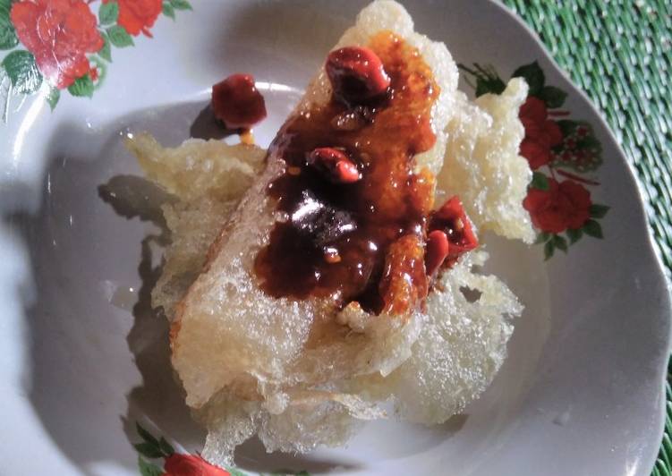 resep Cireng  crispy diluar kenyal didalam