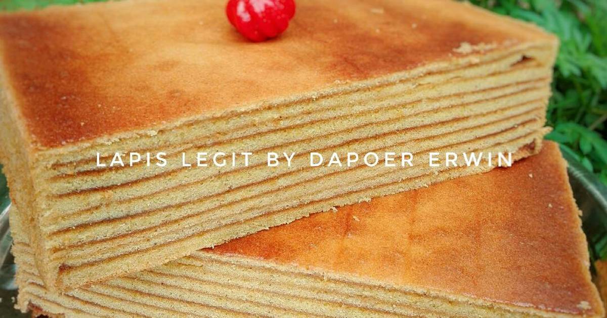 130 resep kue lapis legit enak dan sederhana Cookpad