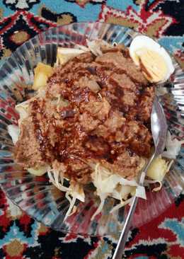 TAHU campur KENTANG