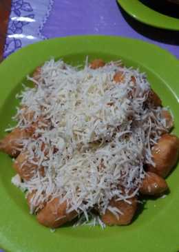 Pisang goreng keju