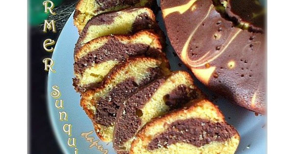 Resep Cake Marmer Sunquick