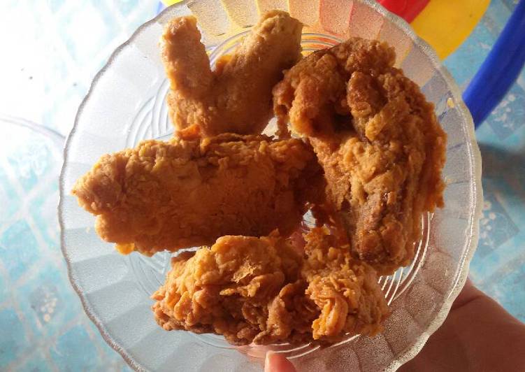  Resep  Ayam  goreng kentucky  super crispy oleh DeviEkaPr 