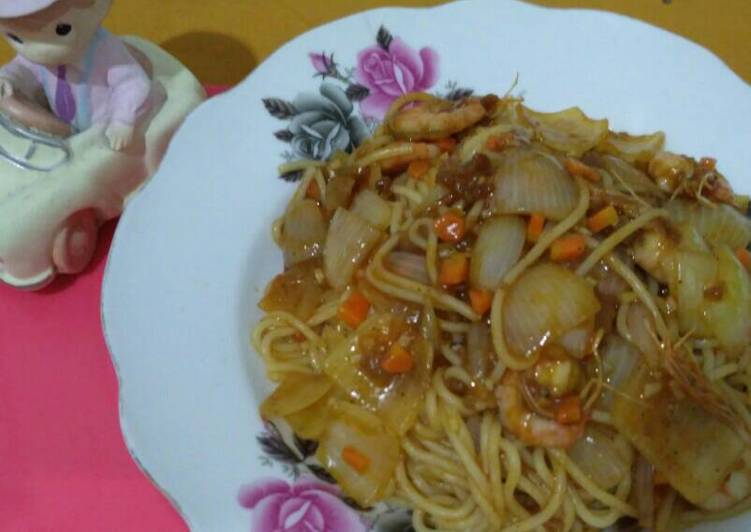 Resep Spaghetti Bolognese - La Fonte Kiriman dari Riana Wirawan