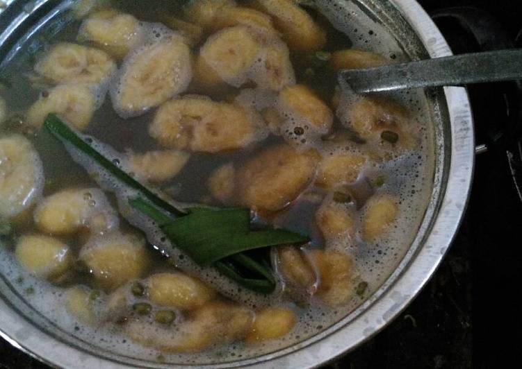 Resep Kolak pisang kacang hijau Dari Emy Putri Alfiyah