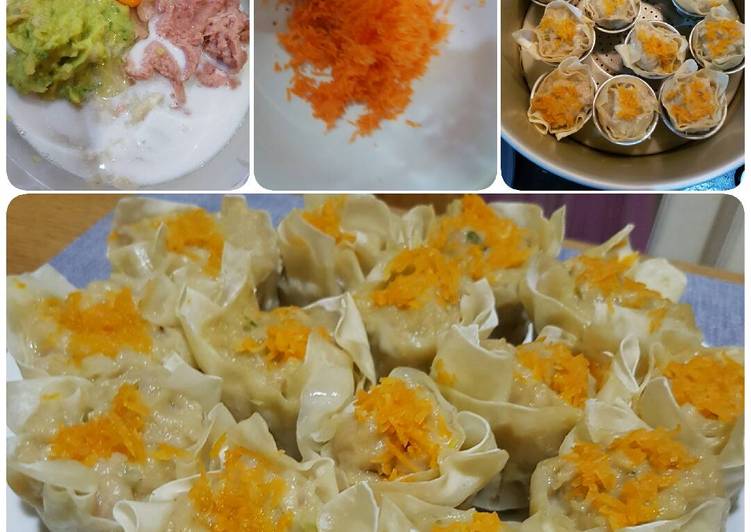 resep lengkap untuk Siomay Ayam...empuk...enak