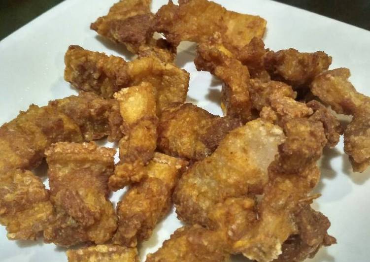 resep makanan Samcan goreng crispy