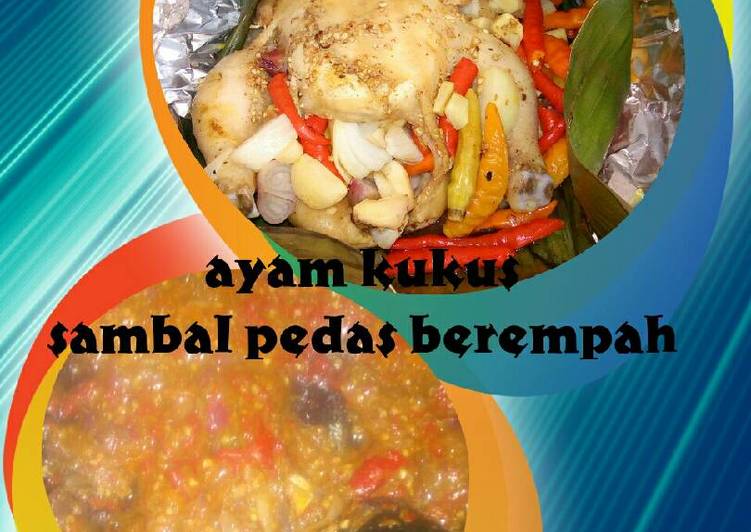 gambar untuk resep makanan Ayam kukus sambal pedas berempah