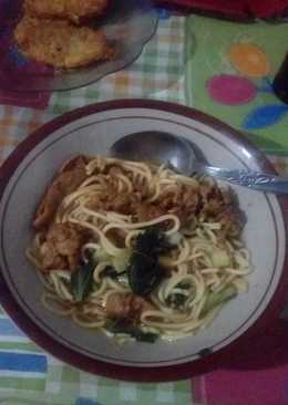 Mie ayam ala abang gerobak