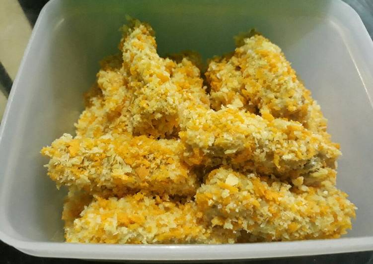 bahan dan cara membuat Nugget Belut (mpasi 9m+)