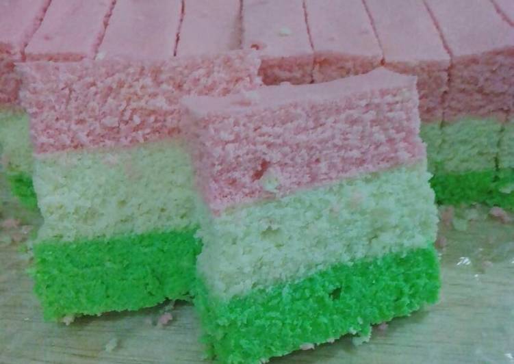 resep masakan Bolu Lapis Trio