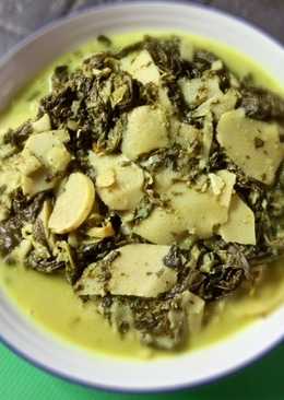 Sayur rebung daun singkong