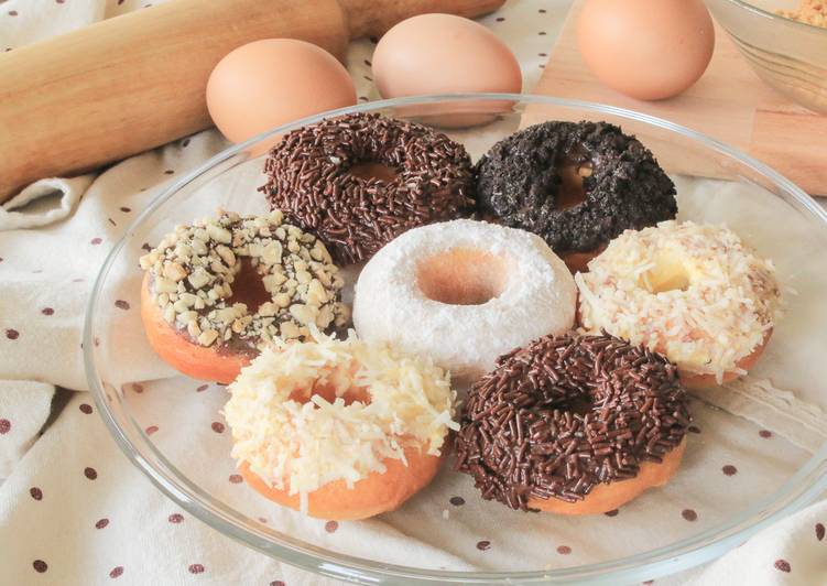 resep lengkap untuk Donat kentang enak & empuk