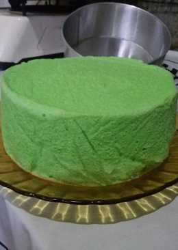 Ogura Cake Pandan