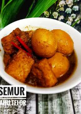 Semur Tahu Telur