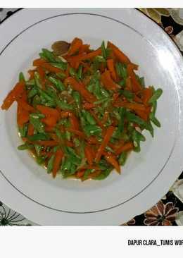 Sayur tumis wortel buncis