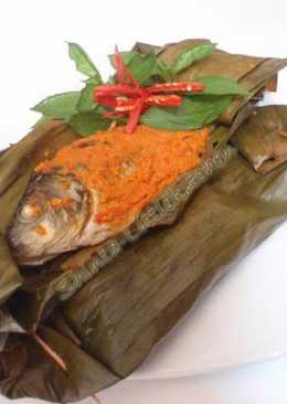 Pepes Ikan Mas Bumbu Merah