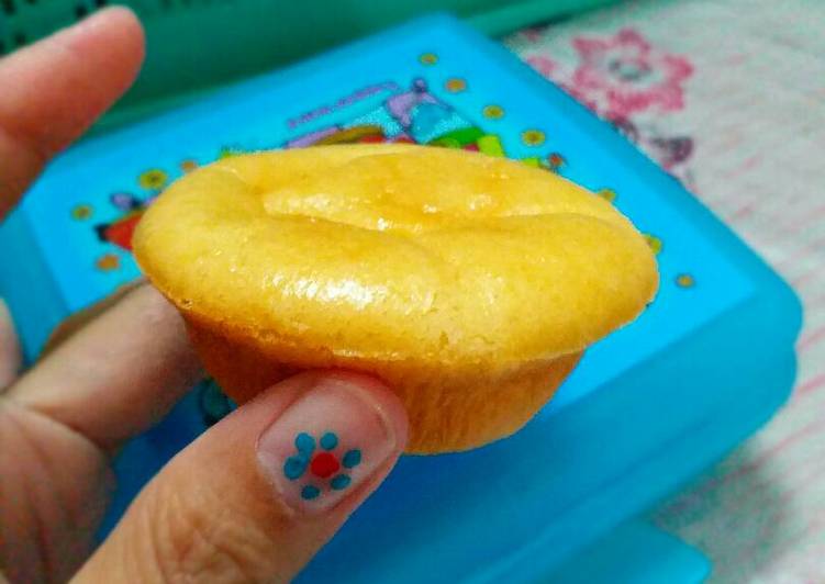 gambar untuk resep makanan Japanese cheesecake keto versi muffin