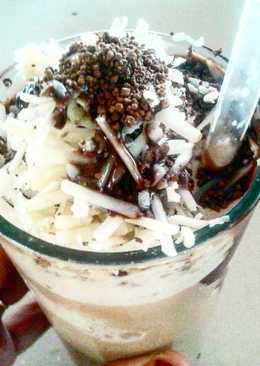 Capucino blender keju coklat