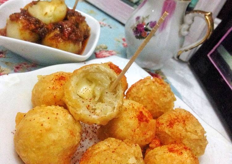 resep lengkap untuk Cilok keju crispy & cilok keju kukus