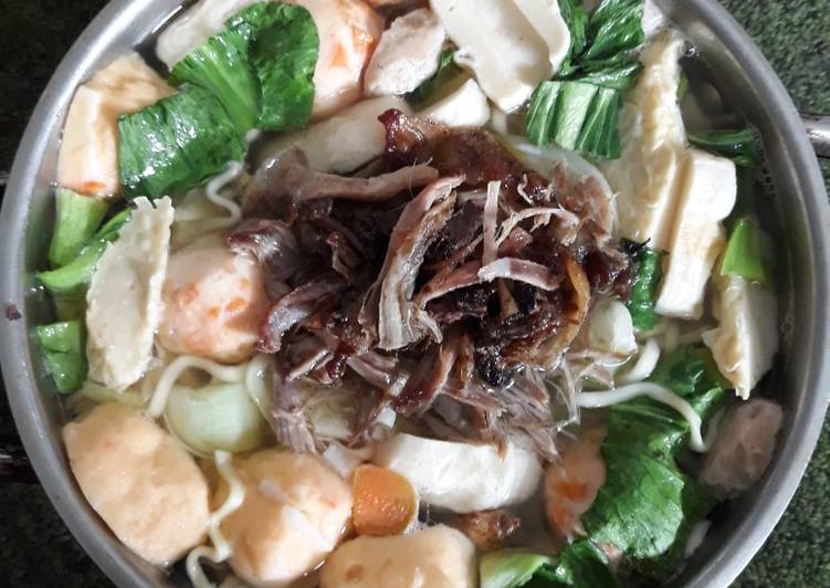 gambar untuk resep makanan Shabu shabu kuah bening praktis