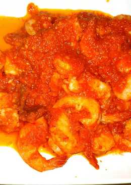 Udang pedas manis simpel banget