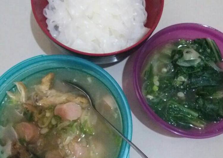 gambar untuk resep makanan Kwetiau ayam bakso kuah