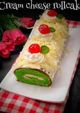 Cream cheese roll cake